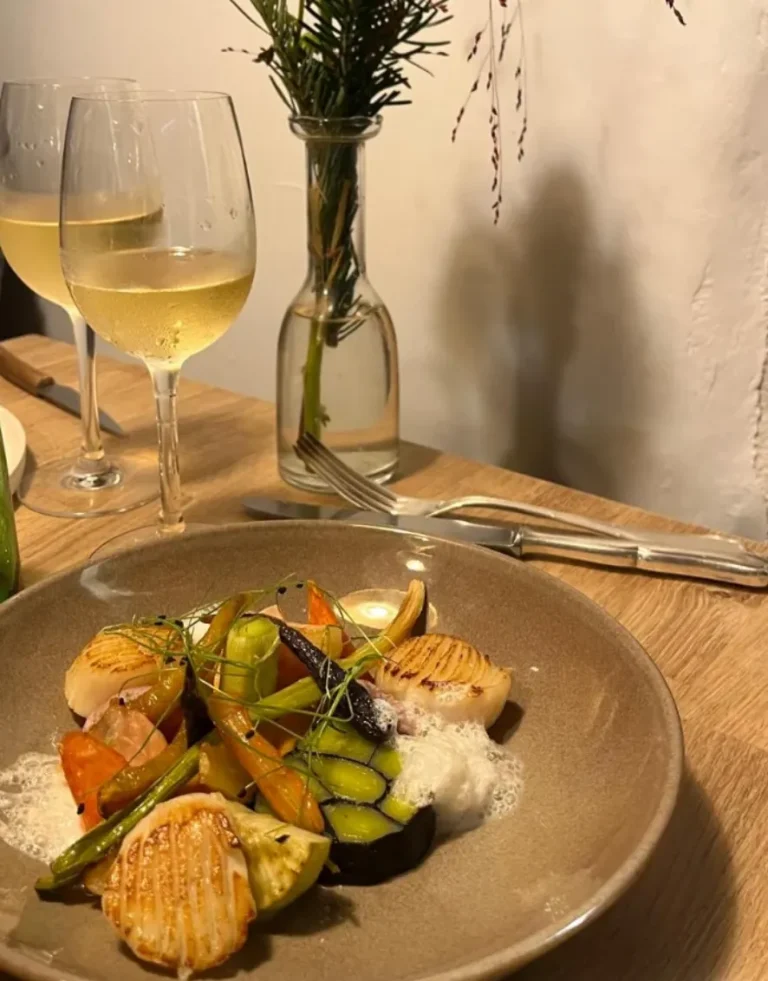 Assiette de saison signée Bidaian, le cuisinier voyageur