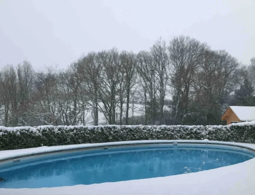 La maison blanche comme la neige !
